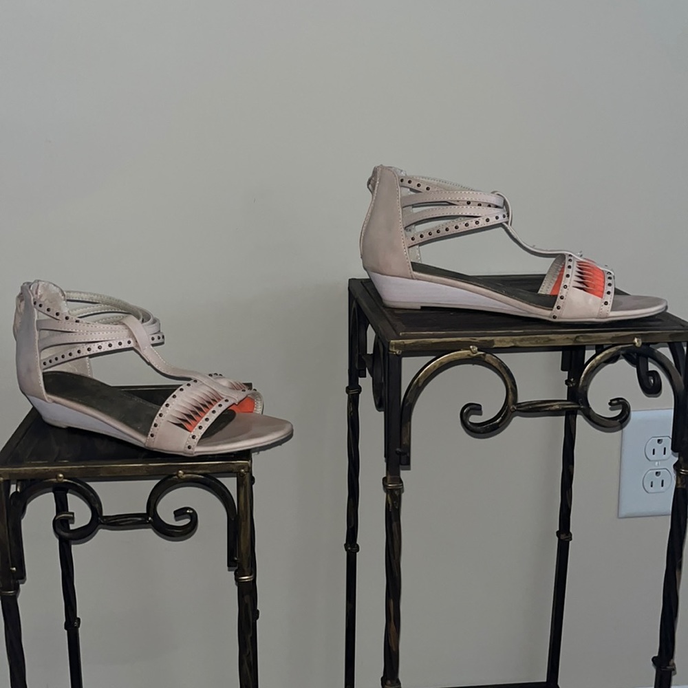 Rampage Sawyer Blush Sandals Size 8M